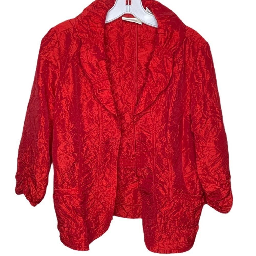 Chico's Red‎ Jacket